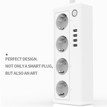 Chaoran Alexa Smart Home Echo WiFi Electrical Plugs and Sockets Multi EU Standard